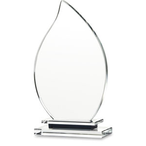 Trofeo de cristal gota