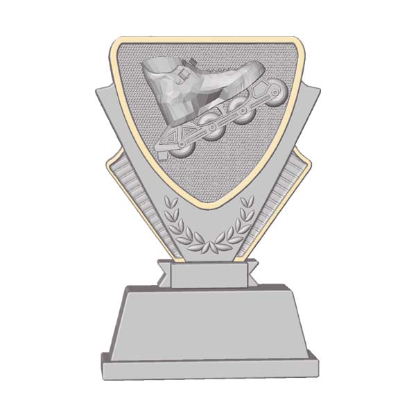 Trofeo resina patinaje 