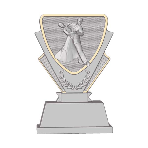 Trofeo de resina baile
