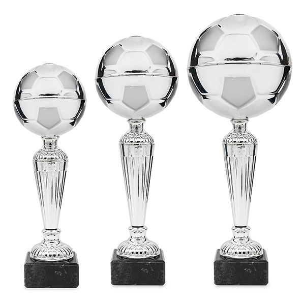 Copa vaso pelota de fútbol