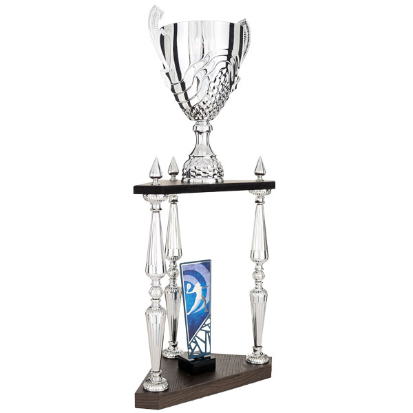 Copa columnas con vaso asas