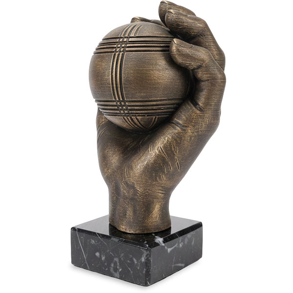 Trofeo mano petanca