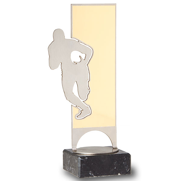 Trophée Rugby d'acier.