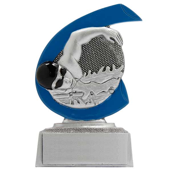 Trofeo resina natación
