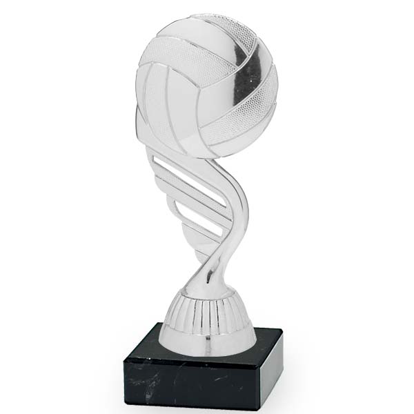 Trofeo plateado voley