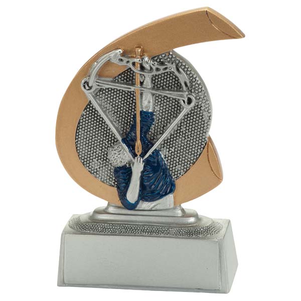 Trofeo resina tiro con arco
