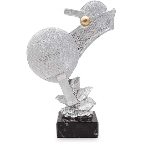 Trofeo de resina tenis de mesa red