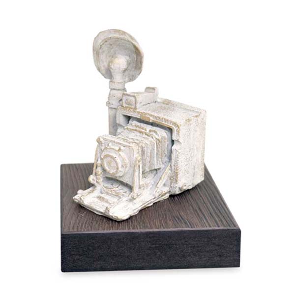 Trofeo resina cámara clásica