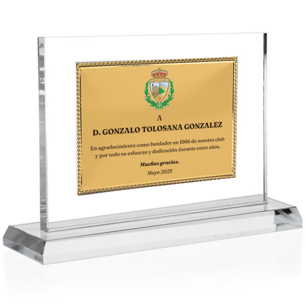 Plaque Imprimée